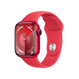 Apple Watch Series 9 (GPS) - Caja de aluminio (PRODUCT)RED de 41 mm - Correa deportiva (PRODUCT)RED - Talla M/L