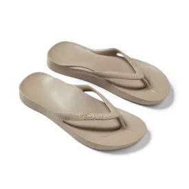 Archies Arch Support Flip Flop Sandal - Taupe