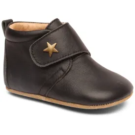 Bisgaard Indoor Shoes Velcro Star Black