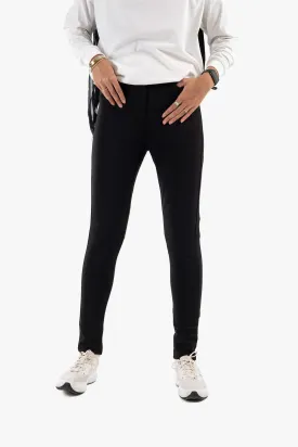 Button & Zipper Closure Leggings