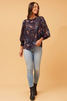 CLASSIC BALLOON SLEEVE BLOUSE