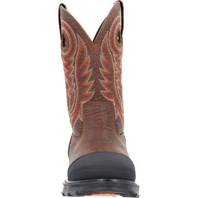 DurangoÂ Maverick XPâ Steel Toe Burlywood Waterproof Western Work Boot