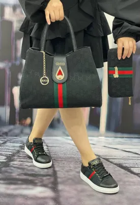 GG sneakers bag