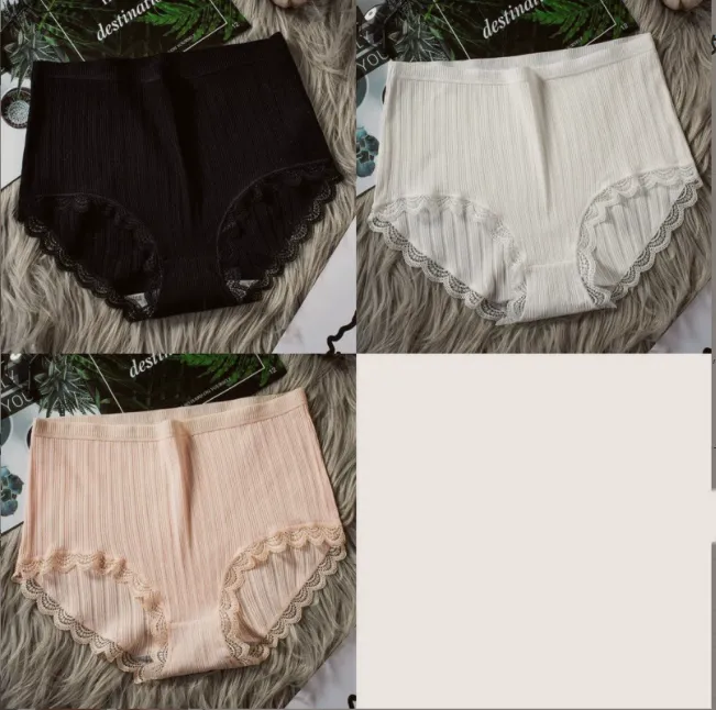 High Waist Breathable Cotton Underwear