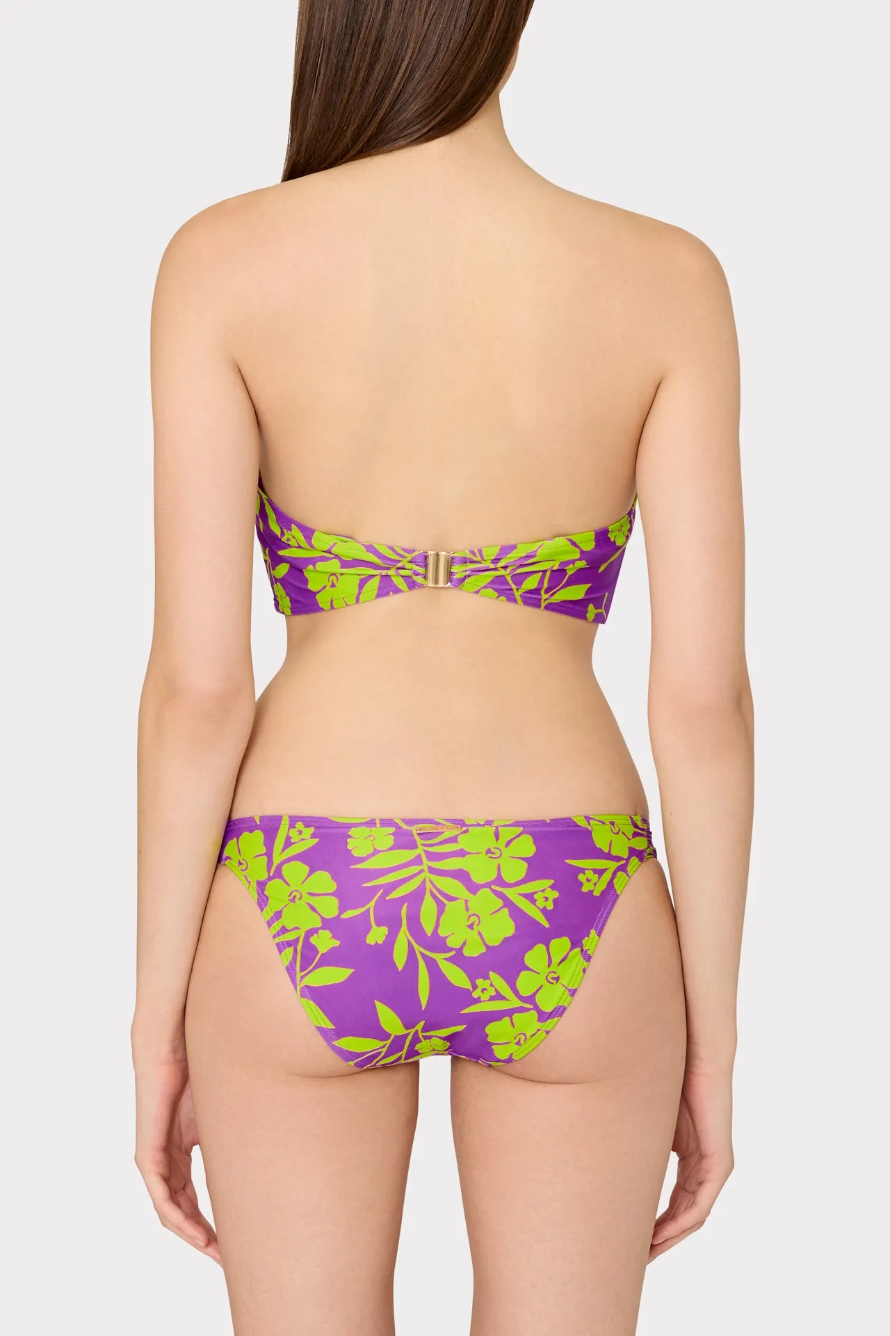 Marigold Aroma Ruched Sides Bikini Bottom