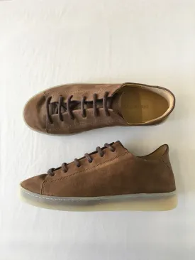 Pedro Leather Low Top Trainer - Brown- LAST PIECE